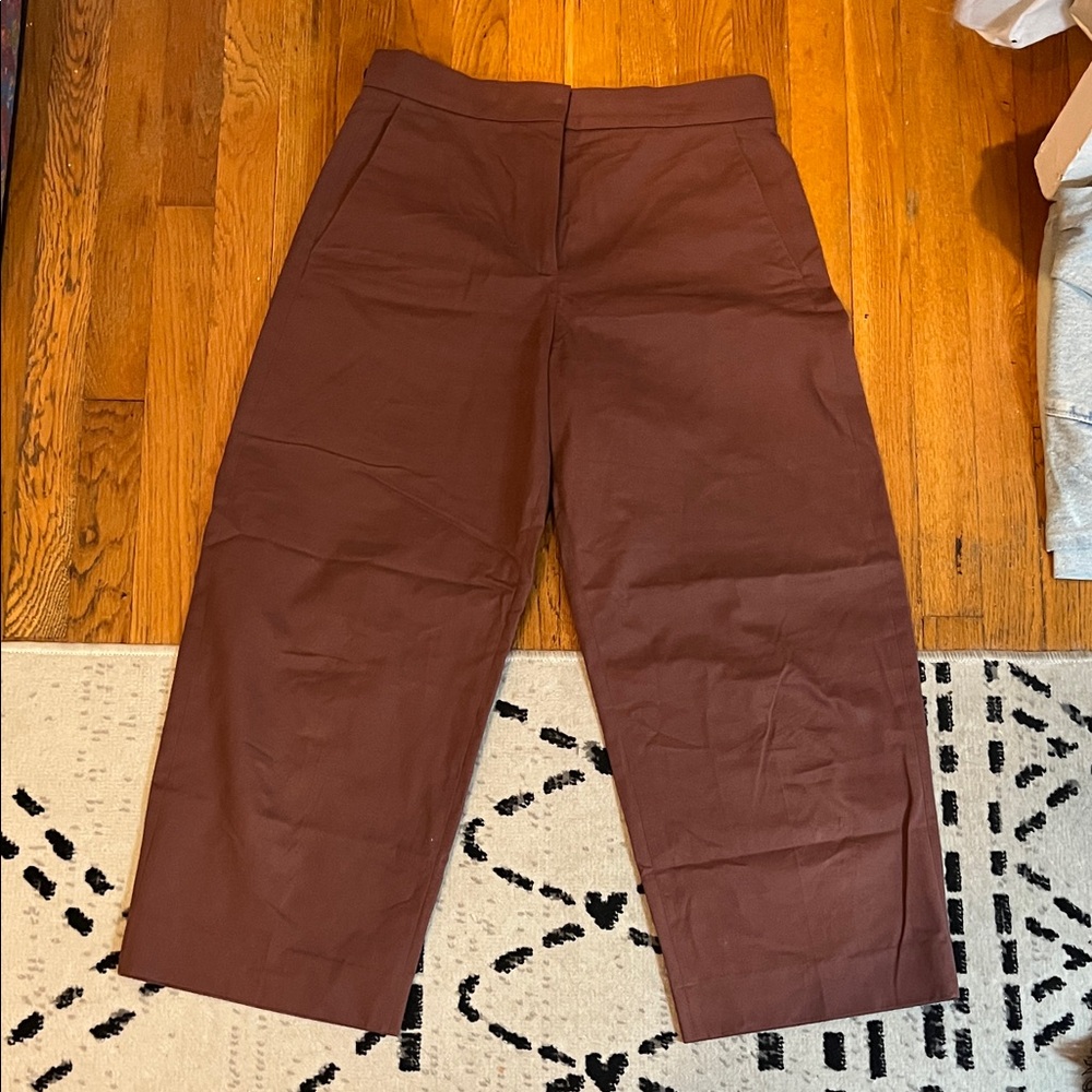 COS barrel ankle pants